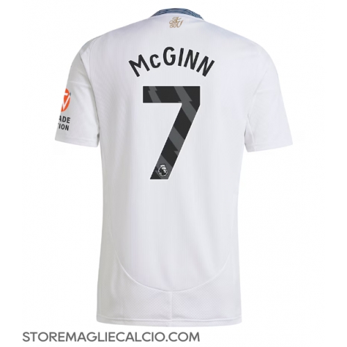 Aston Villa John McGinn #7 Maglia Gara Trasferta Repliche 2024-25 Maniche Corte Aston Villa John McGinn #7 Maglia Gara Trasferta Repliche 2024-25 Maniche Corte
